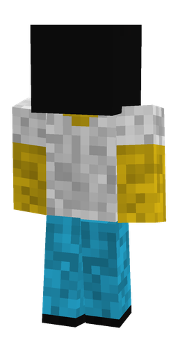 Black skin: body, front render