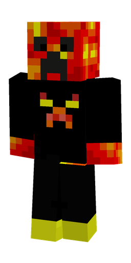 Black skin: body, front render