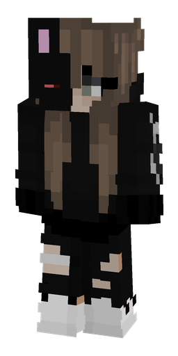 Black skin: body, front render