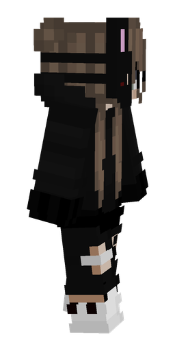 Black skin: body, right side render