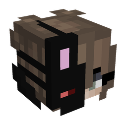 Black skin: head render