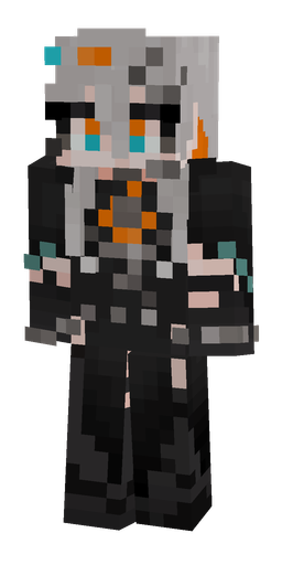 Black skin: body, front render