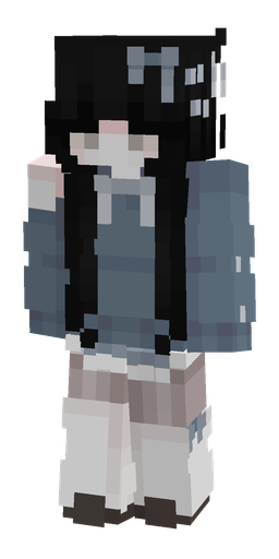 Black skin: body, front render