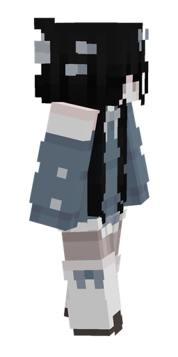 Black skin: body, right side render