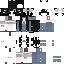 Black skin: raw texture render
