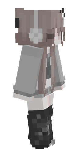 Black skin: body, right side render
