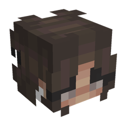 Black skin: head render