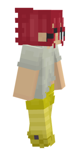 Green skin: body, right side render