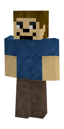 Blue skin: body, front render