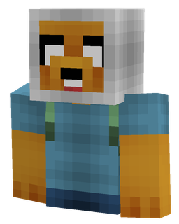 Blue skin: bust render