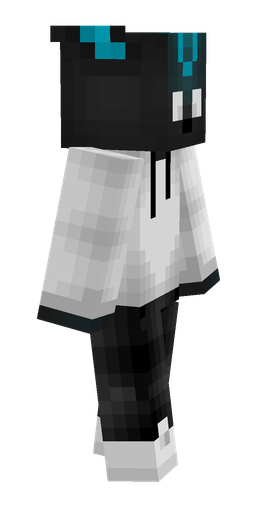Black skin: body, right side render