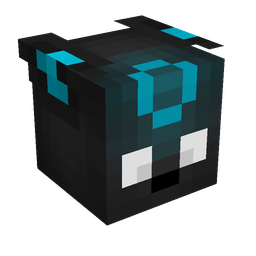 Black skin: head render