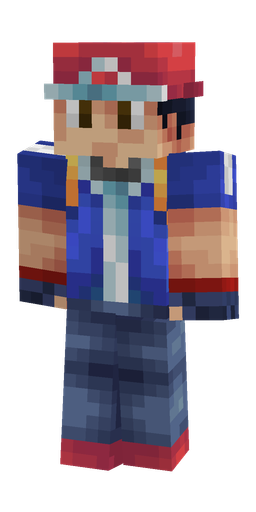 Blue skin: body, front render