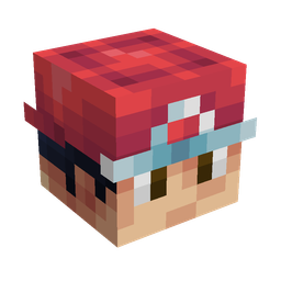 Blue skin: head render