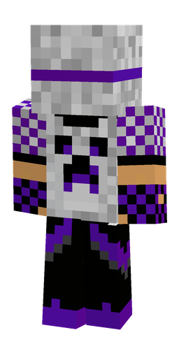 Black skin: body, back render