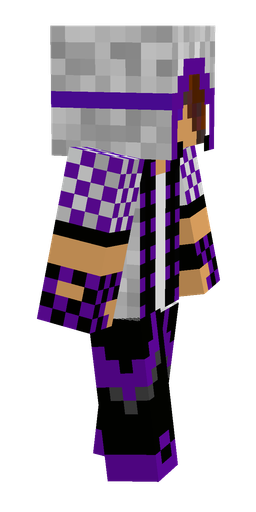 Black skin: body, right side render