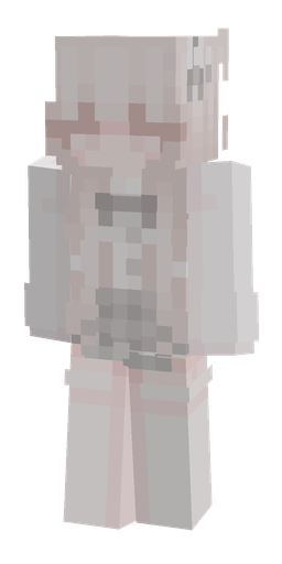 Pink skin: body, front render