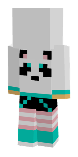 Red skin: body, back render