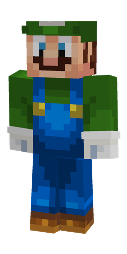 Blue skin: body, front render