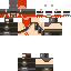 Black skin: raw texture render