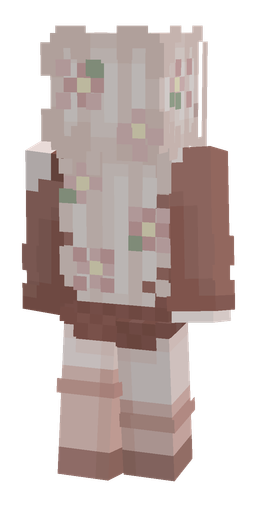 Orange skin: body, back render