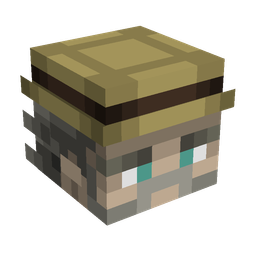 Black skin: head render