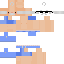 Blue skin: raw texture render
