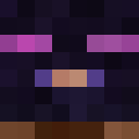 Black skin: face render