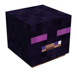 Black skin: head render