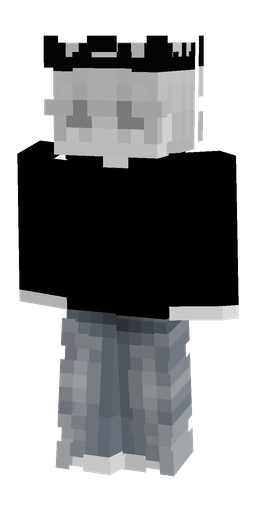 Black skin: body, front render