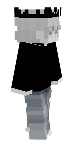 Black skin: body, right side render