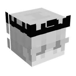 Black skin: head render