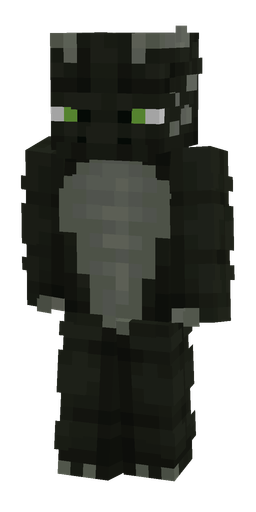 Black skin: body, front render