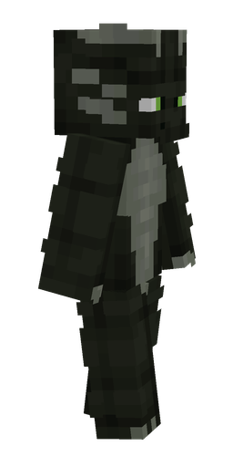 Black skin: body, right side render