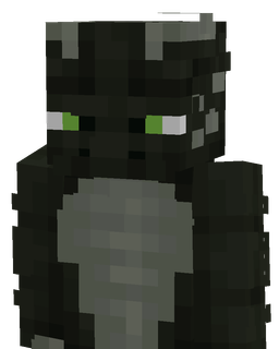 Black skin: bust render
