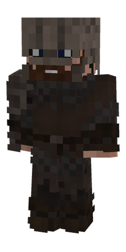 Black skin: body, front render