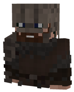 Black skin: bust render