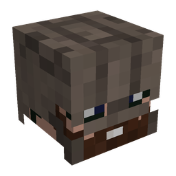 Black skin: head render