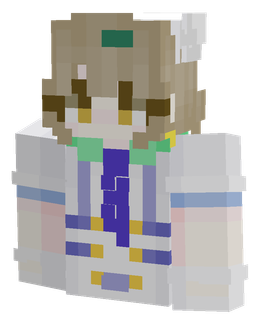 Blue skin: bust render