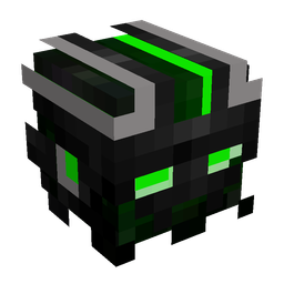 Black skin: head render