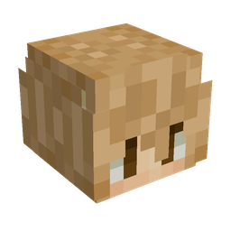 Black skin: head render