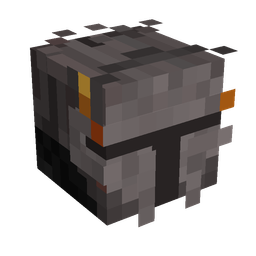 Black skin: head render