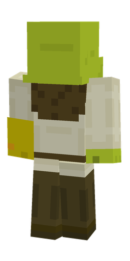 Classic skin: body, back render