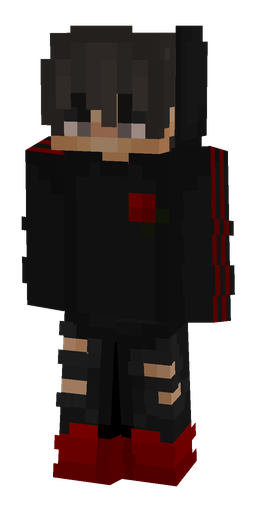 Black skin: body, front render