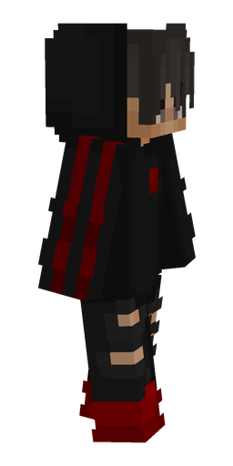 Black skin: body, right side render