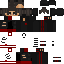 Black skin: raw texture render