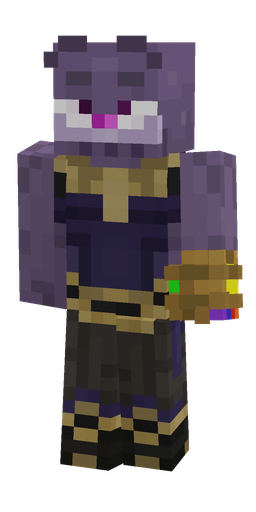 Black skin: body, front render