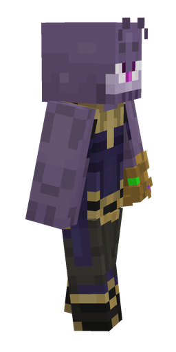 Black skin: body, right side render