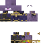 Black skin: raw texture render