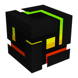 Black skin: head render